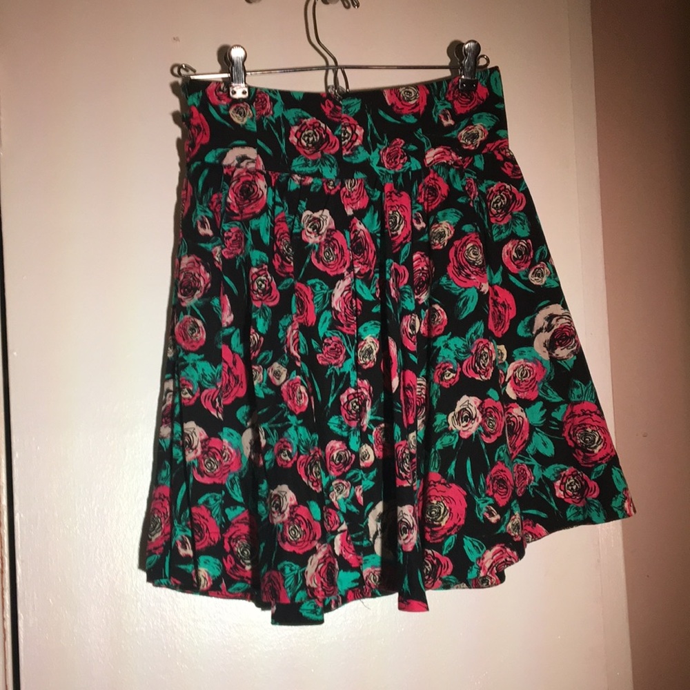Floral skirt